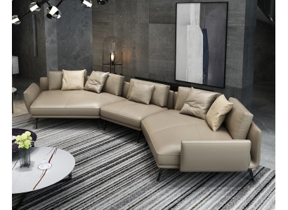 Modern sofa Corner sofa U-shape Upholstered furniture Living room Leather sofa Corner sofa