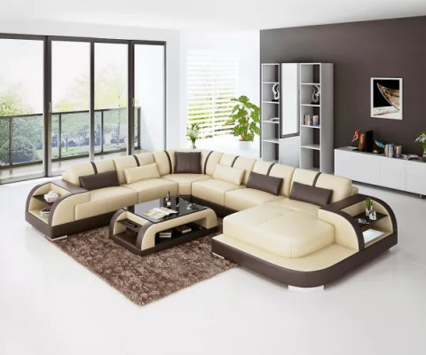 Corner suite Corner sofa Upholstery Corner sofa Modern Living room Sofa Couch