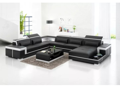 Corner suite Corner sofa Upholstery Corner sofa Decoration Modern Living room Sofa Couch