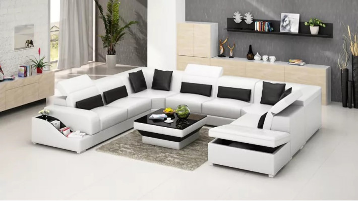 Luxury Living room Furniture Couch Sofa Suite Design Couches incl.