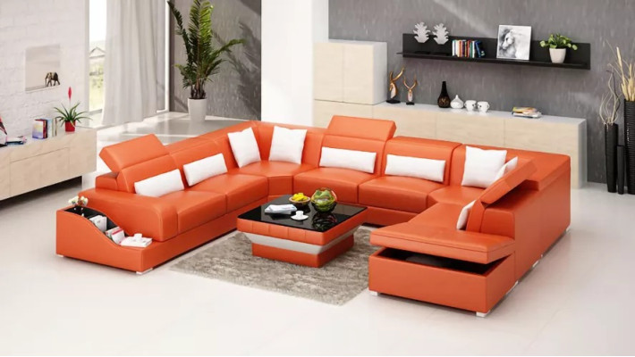 Luxury Living room Furniture Couch Sofa Suite Design Couches incl.