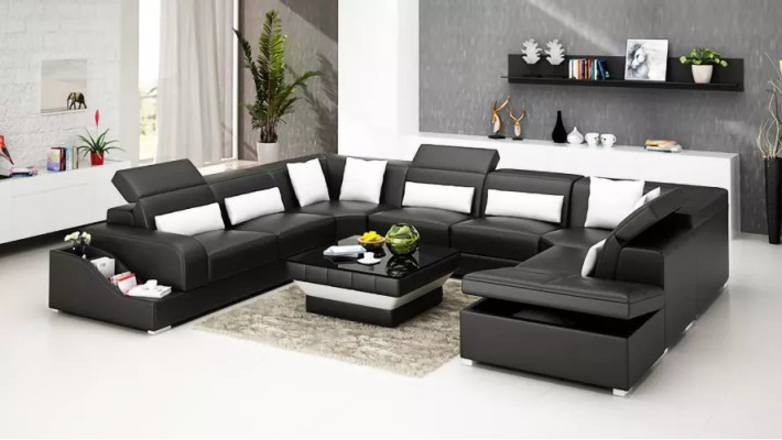Luxury Living room Furniture Couch Sofa Suite Design Couches incl.