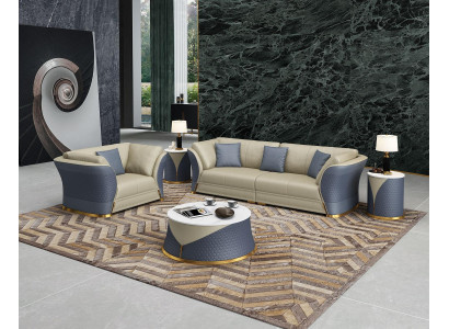 Sofa set 4+1 Seater Couch Upholstery Suite Furniture Italian Design Sofa
