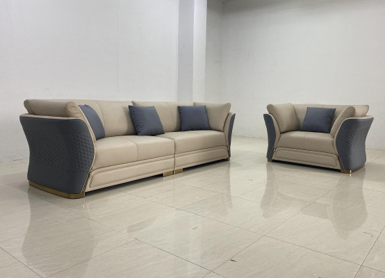 Sofa set 4+1 Seater Couch Upholstery Suite Furniture Italian Design Sofa