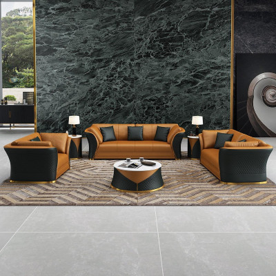 Sofa set 3+1 Seater Sofas Couch Upholstered Furniture Couches Leather Office new