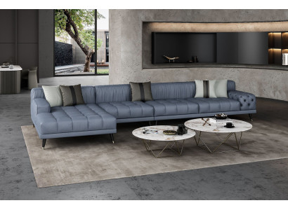 Chesterfield Sofa Couch Upholstery Luxury Furniture Design Corner sofa Leather