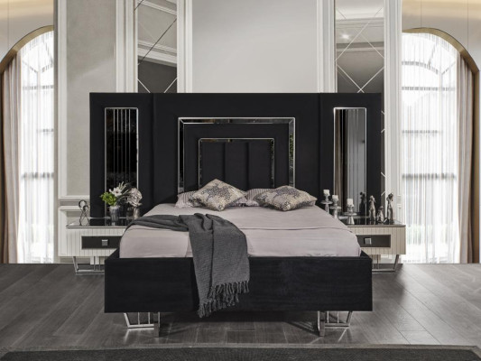 Design Night Table Console Side Consoles Tables Sleep Room Metal Luxury