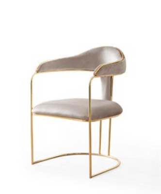Modern Design Metal Leisure Chair new Upholstered Chairs Gray Modern Chair new