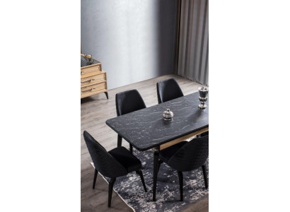 Chair Dining room chair Modern wooden chairs Design Dining room Elegant Metal new