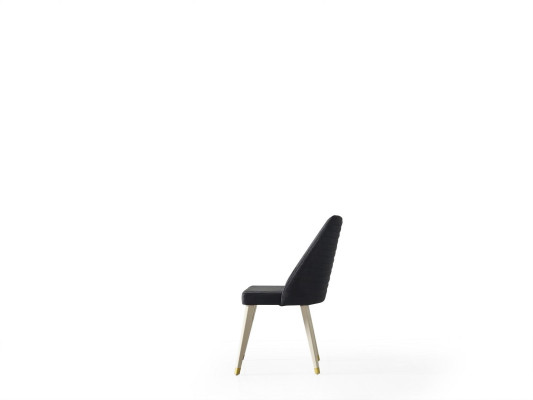 Chair Black luxury Dining room beautiful Furniture design elegant Chairs modern Wood