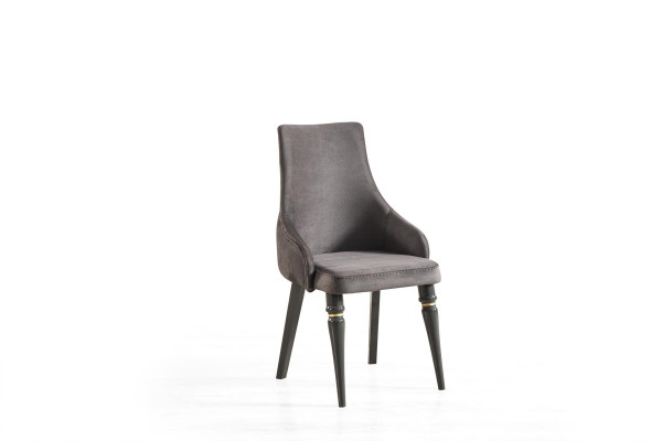 Luxury Armchair Design Chairs Design Armchair Wood Upholstery Chair Gray