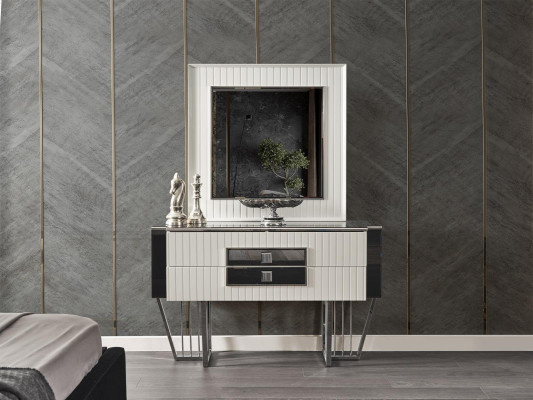 Luxury Chest of drawers Sideboard Mirror 2-piece Chests of drawers Bedroom Design Furniture