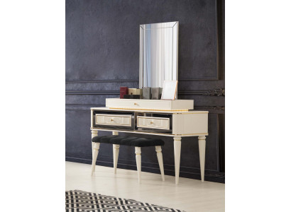 Dressing table White dressing table Luxury Console Chest of drawers Wood modern design