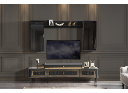 TV-cabinet Lowboard tv stand Sideboard Chest of drawers Living room Modern Wood Design Furniture