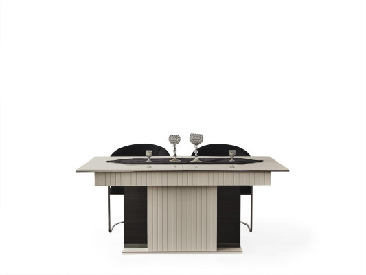 Dining table White modern Dining room beautiful Kitchen wooden tables Design Luxurious Wood