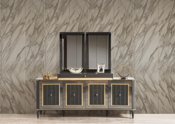 Sideboard Living room Design new Luxury Furniture Console Sideboard Wood