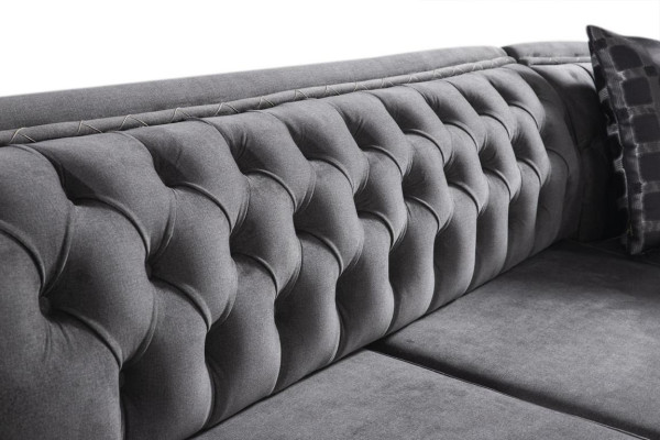 Modern sofa L-shaped textile sofa Living room set Design Modern sofa Corner sofa