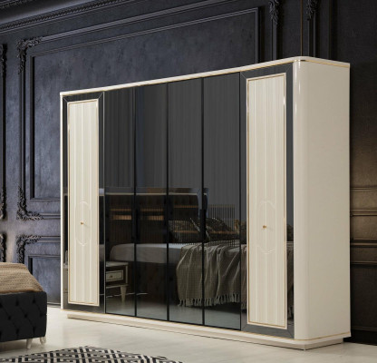 Wardrobe Wardrobe Luxury Wood Cabinets Design Furniture Bedroom White