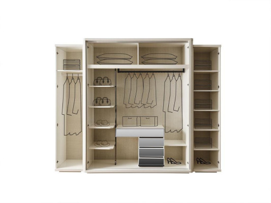 Wardrobe Wardrobe Luxury Wood Cabinets Design Furniture Bedroom White new