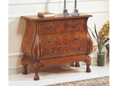 Classic Chest of drawers Wardrobe Wood Cabinets Furniture Consoles Italian Furniture Brown