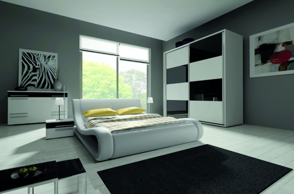 Design Bedroom Complete Sets Wardrobe Bed Chest of drawers Bedside table Modern