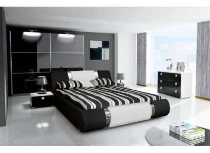 Chic designer waterbed: luxury and comfort in a modern style