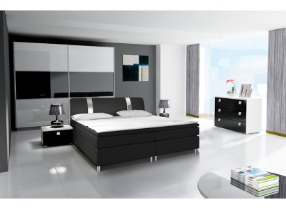 Design Bedroom Modern Sets Complete Wardrobe Bed Chest of drawers Bedside table