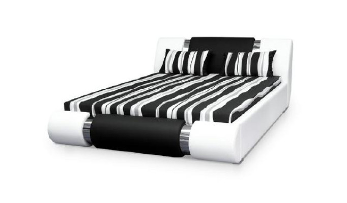 Waterbed Bed Beds Double bed Round bed Marriage bed Leather Design Upholstery new Riva