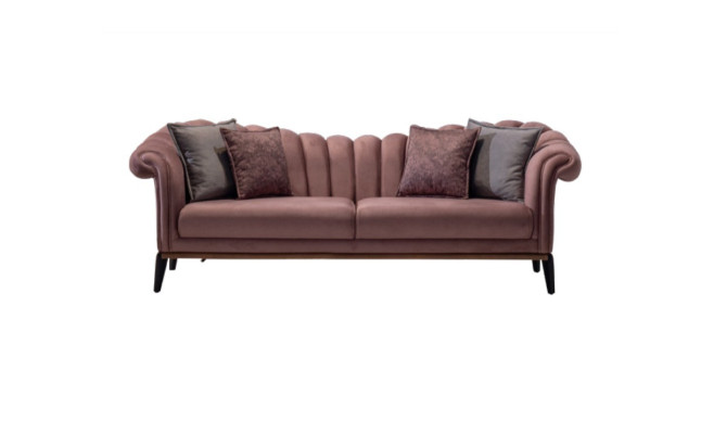 Three Seater Luxury 3 Seater Couch Upholstery Sofa Leather Fabric Textile Couches new
