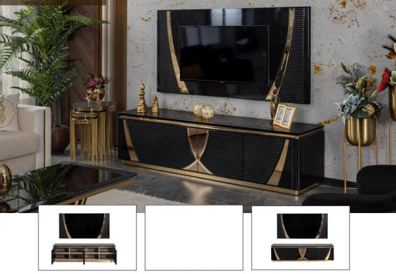 Luxury Chest of drawers Wardrobe Chests of drawers Furniture new TV-cabinet Design tv Sideboard Television Wall