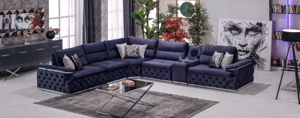 Corner sofa L-shape Couch Chesterfield Furniture Sofa Design Furniture Italy