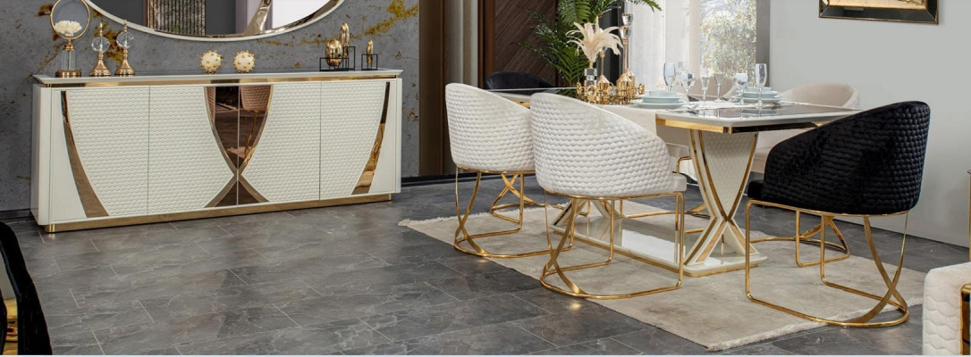 Dining set Group Furniture Table Dining table 6x Chairs Chair Dining room Set