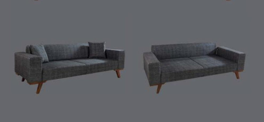 Sofas Upholstery 3 Seater Couches Gray Three Seater Design Classic Sofa