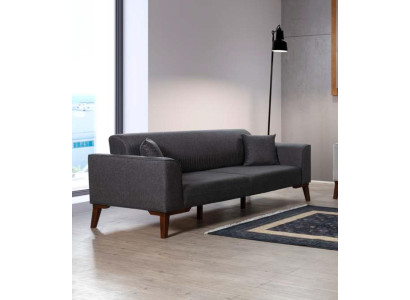 Luxury Three Seater Sofa 3 Seater Sofas Design Furniture Couches Gray new