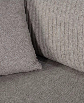 Designer Furniture Three Seater Sofa 3 Seater Luxury Textile Couches Gray new