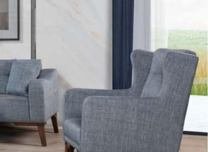 Armchair Single Seater Luxury 1 Seater Upholstery Seat Designer Textile Seat Fabric