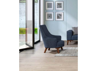 Armchair Waiting Room Couch Single Seater Chair Armchairs Gray Furniture Velvet