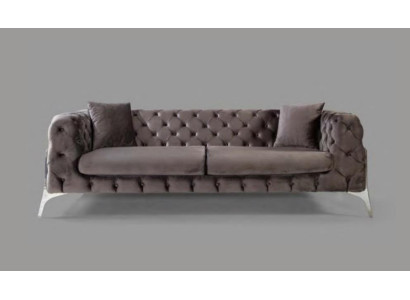 Sofa 3 Seater Color Gray Living room Design Style Furniture Modern Sofas
