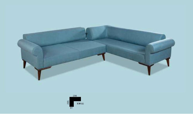 Furniture Corner sofa Wood Couch Living room Sofa L-shape Furniture Corner suite new