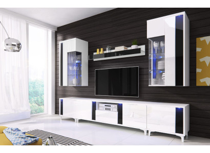 High gloss wall unit wall unit decorative living room wardrobe display case sideboard