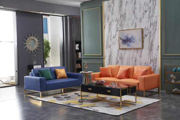 Sofa set 3+2 Seater Set Designer Upholstery Couches Modern Sofas
