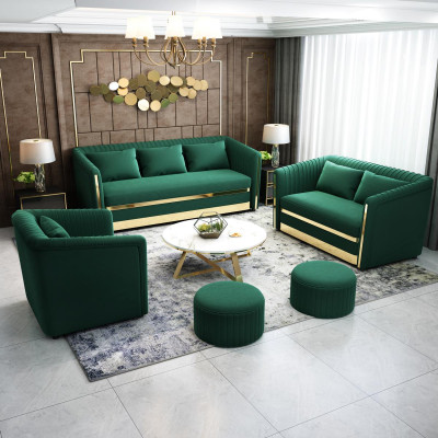 Sofa set Textile Couch Sets Design Modern Sofa 3+1 Seater Sofas