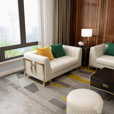 Design Two-seater Sofas Couch Upholstery Modern Couches Decorative Sofa 2 Seater