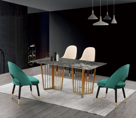 Designer Dining table Table Dining room Living room Design Tables 180x90cm