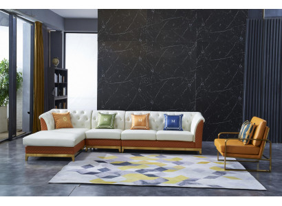 Design Sofa Couch Corner sofa Luxury Stool Upholstery Suite Living landscape