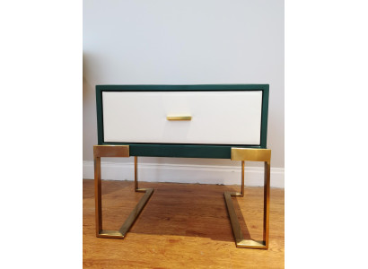 Design Night Table Console Decoration Metal Gloss Tables Consoles Sleep Room