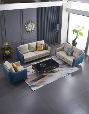 Sofa set 3+1 Seater Set Design Decorative Sofas Upholstery Couches Relax Leather