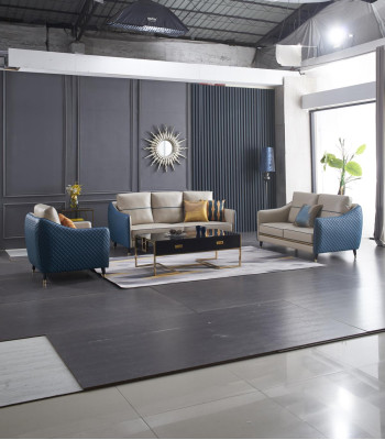 Sofa 2 Seater Design Sofas Upholstery Couches Textile Relax Modern Seat