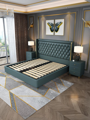 Classic s Bed Double bed Beds Wood Decoration Country House Style Real Wood