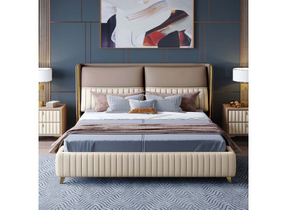 Bed 3 pcs. Bedroom Set Design Modern Luxury Bedroom Bedside table